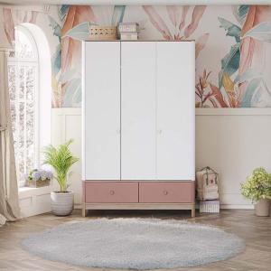 بونو دولاب ملابس زهري 3 أبواب وودي