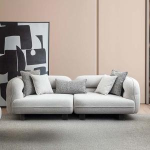 نيو هيرميس كنب 3 مقاعد كريمي 240 سم وودي