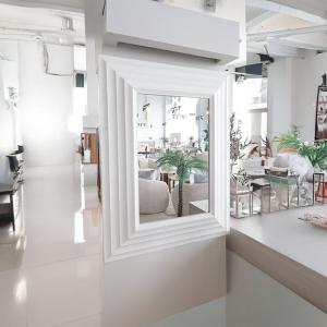 نيو أصيل مرآة جدارية 135*105 سم وودي