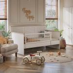 جولف سرير للأطفال الصغار 120×100 سم بيج وودي