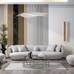 نافيتا كنب 4 مقاعد رمادي 305 سم وودي