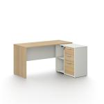 نيرا مكتب 140 سم وودي