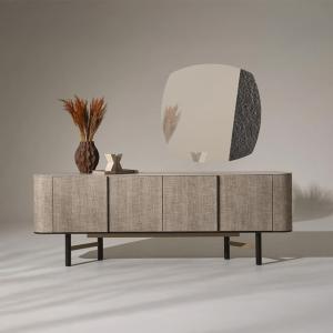 بيليز كونسول مع مرآة 4 أبواب بيج وودي