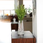 فازة زجاجية وودي