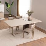 روزيتا طاولة طعام 208 سم بدون كراسي وودي