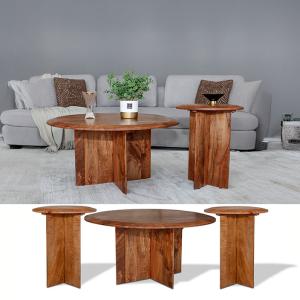 براونا طقم طاولة شاي هندي 3 قطع