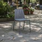 مايرا كرسي حدائق ومقاهي وودي - رمادي