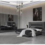 نيو لاين دولاب 6 أبواب وودي