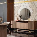 نيو لزبون كونسول مع مرايا وودي