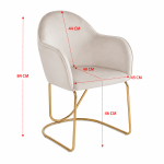 كرسي مفرد 239 BEIGE