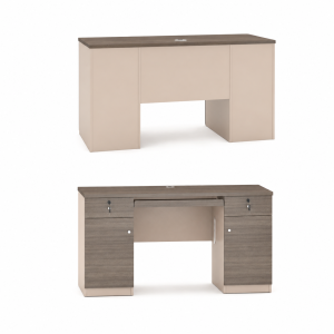 مكتب مقاس 1.40 OT-6604 DARK WOOD(0.torrya)