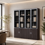 دولاب ملفات 4باب OW-110 TUNG WOOD(grey)