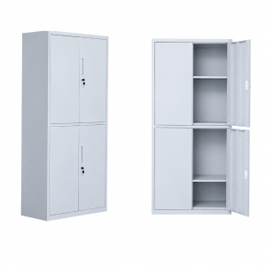 دولاب مكتبي حديد مقاس 185*85 OW-010 GREY