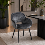 كرسي قماش A-12 DARK GREY