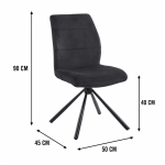 كرسي مفرد DC1209 BLACK